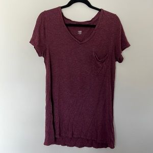 V neck shirt